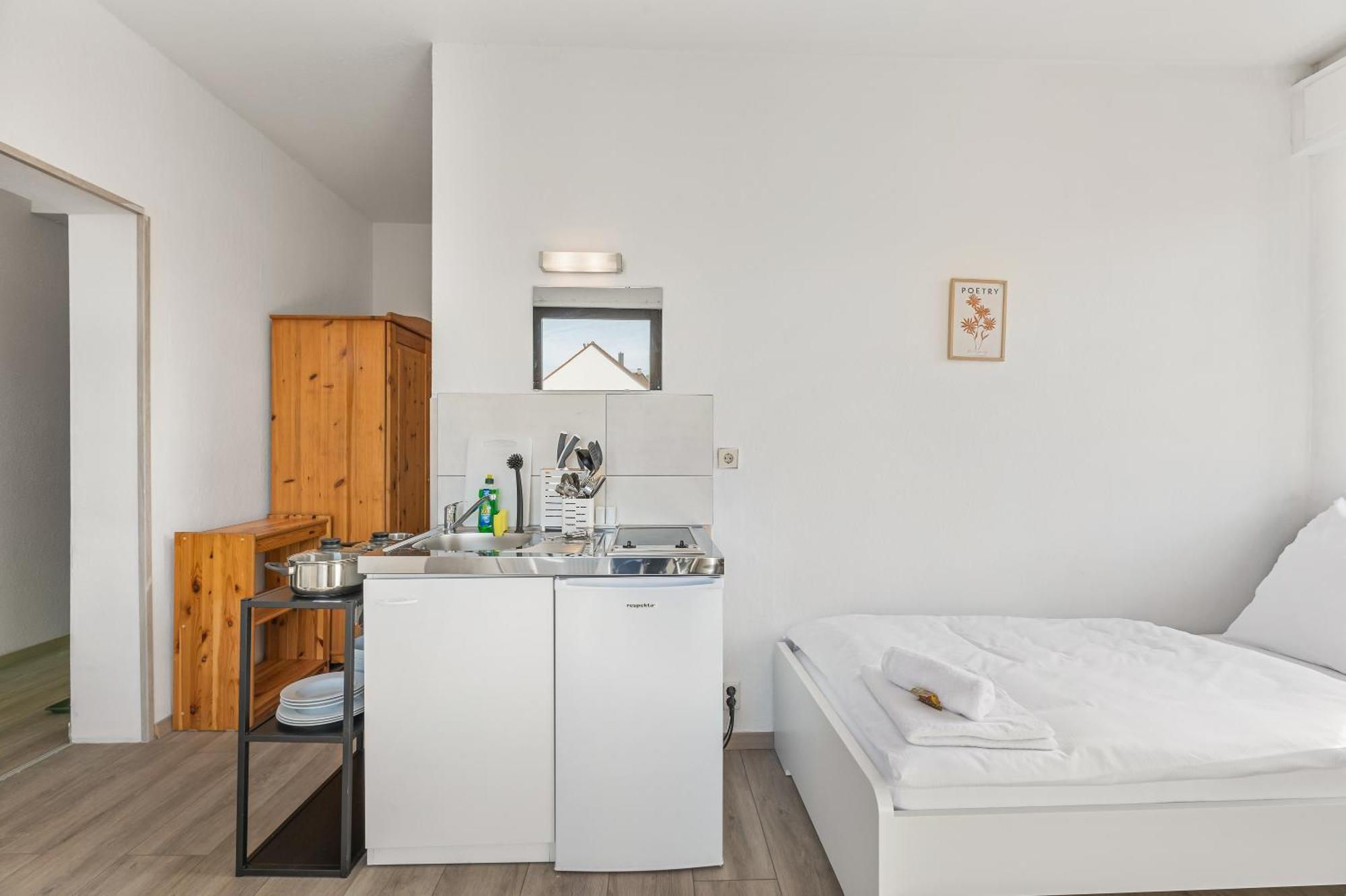 Home2Stay Apartmenthaus Heilbronn City Kitchen Parking Highspeed Wifi Washroom 外观 照片